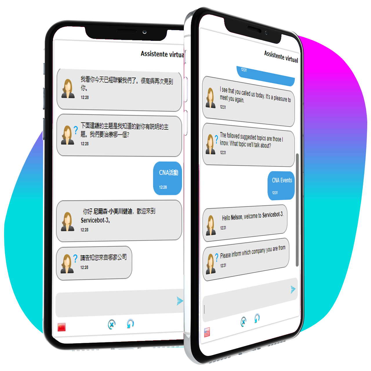 Chatbot multi-idioma